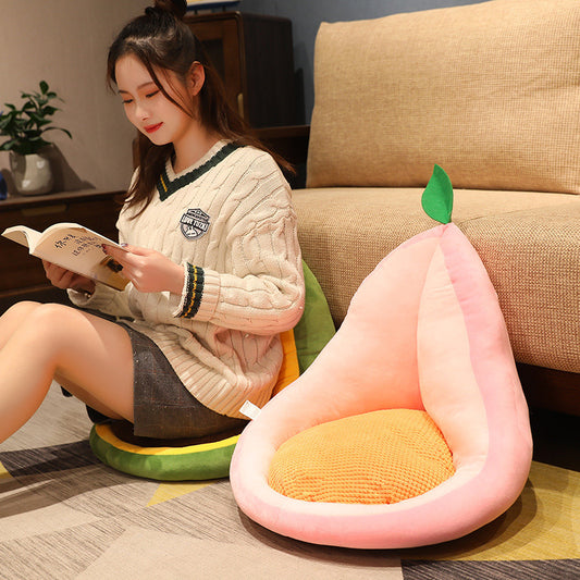 Soft Plush Fruit Pillow – Kawaii Cushion for Bedroom, Sofa & Home Decor