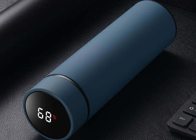 450ml Stainless Steel Water Bottle – Vacuum Insulated for Travel & Sports