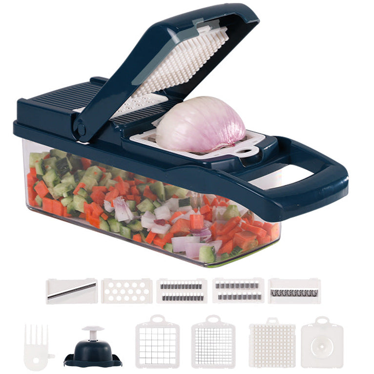 Vegetable Cutter Slicer Dicer Set – All-in-One Kitchen Tool for Healthy Meal Prep