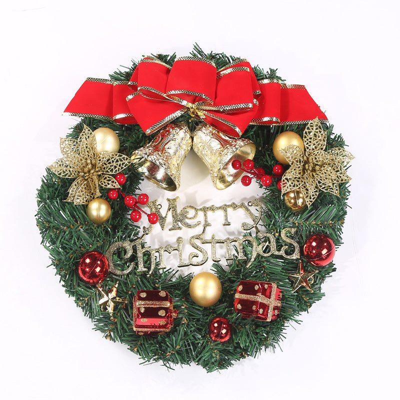 Christmas Garland Window Decoration – Festive Holiday Window Clings & Xmas Home Decor