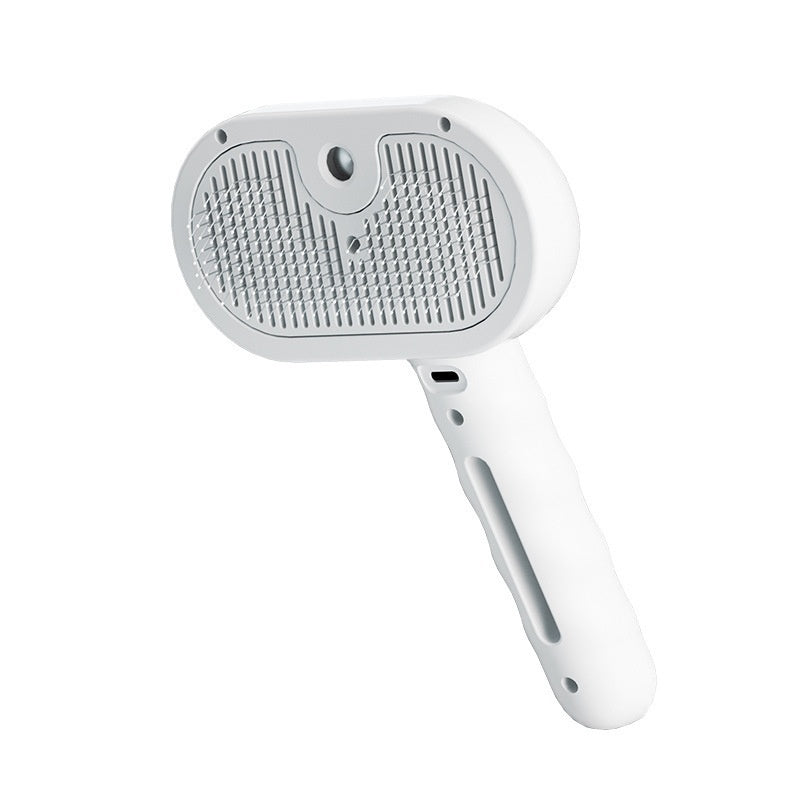 Pet Grooming Comb with Spray – Hair Remover Brush for Dogs & Cats