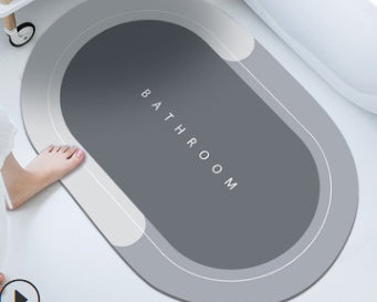 Non-Slip Quick Dry Bathroom Rug – Super Absorbent Soft Shower Floor Mat