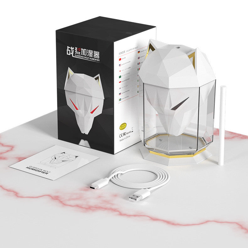War Wolf Nano Mist Humidifier – Ultrasonic Diffuser with Ambient LED Lights