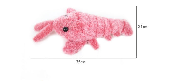 Electric Flopping Shrimp Cat Toy – USB Rechargeable Smart Interactive Toy for Indoor Cats & Kittens