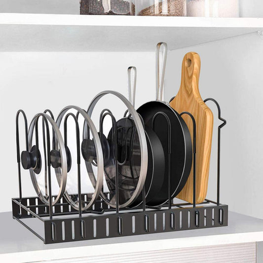 8 Tier Kitchen Storage Rack – Dish Drying Organizer for Sink & Countertop Use