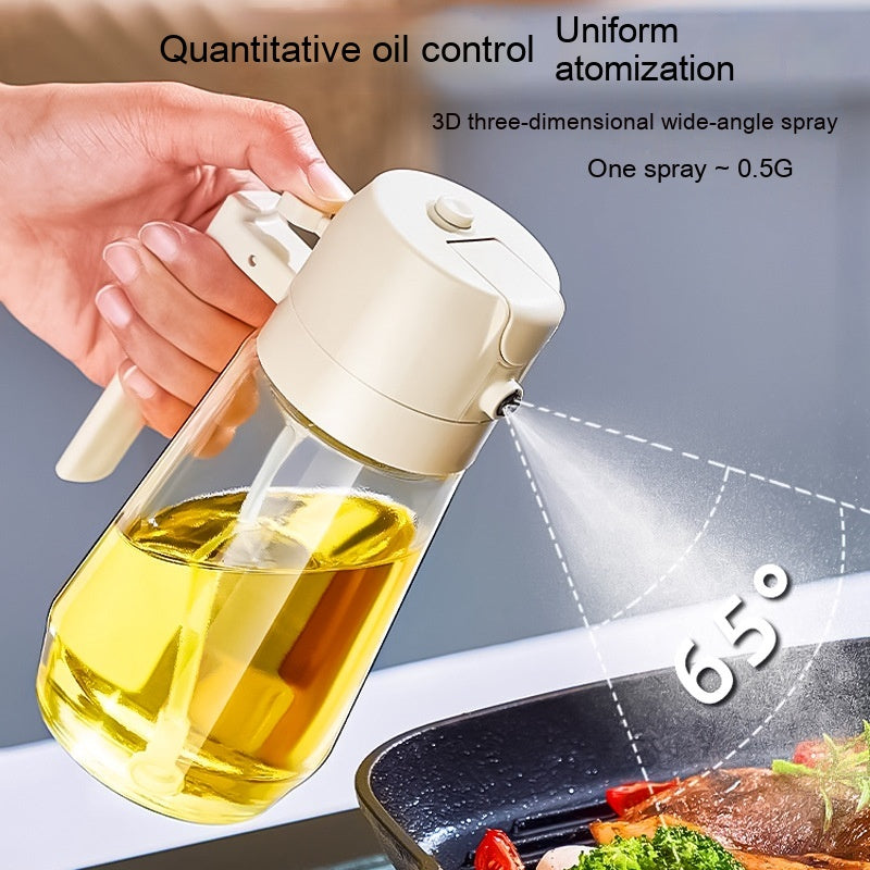 Olive Oil & Vinegar Sprayer Bottle – Kitchen Cooking & BBQ Oil Spray