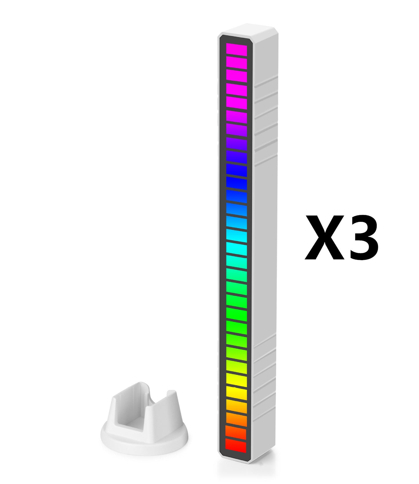 RGB LED Ambient Light Bar – USB Sound Control Music Sync Light
