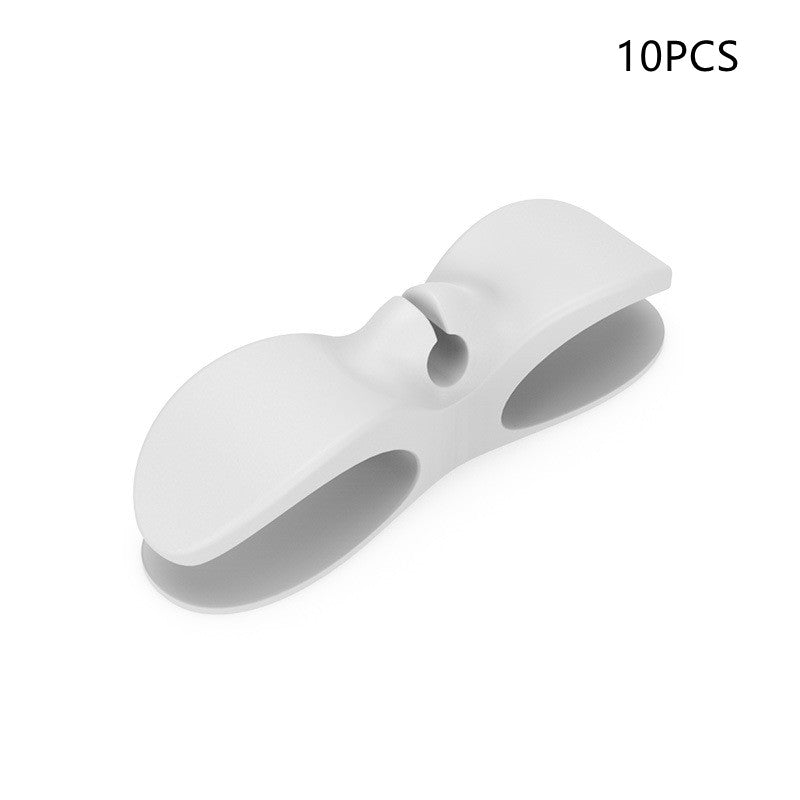 Home Cable Management Clip – Adhesive Cord Organizer Winder for Neat & Tidy Wire Storage