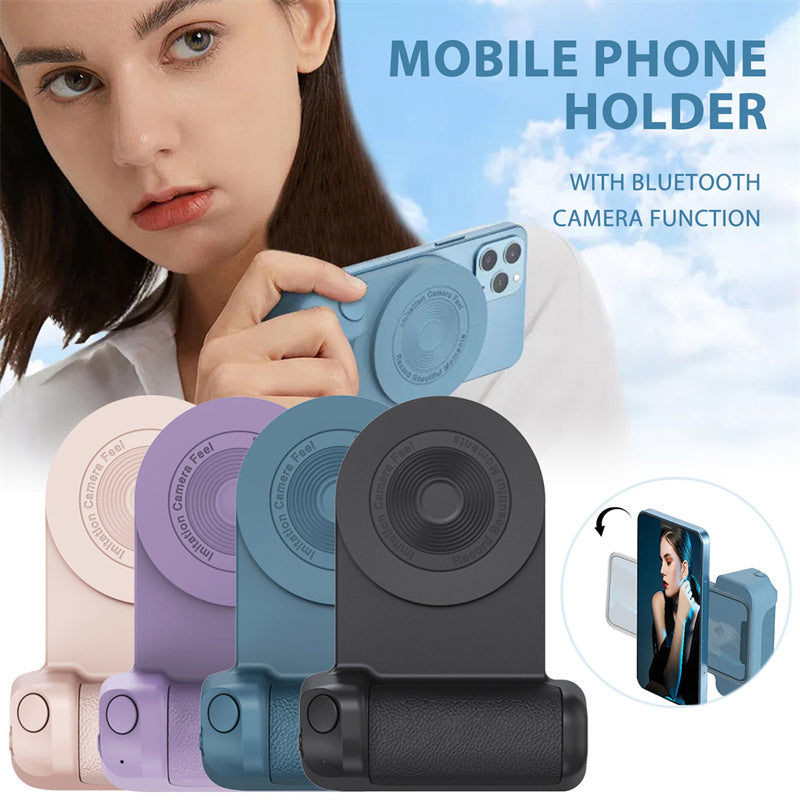 Multifunctional Phone Camera Grip Stabilizer – Anti-Shake Magnetic Handle for Content Creators