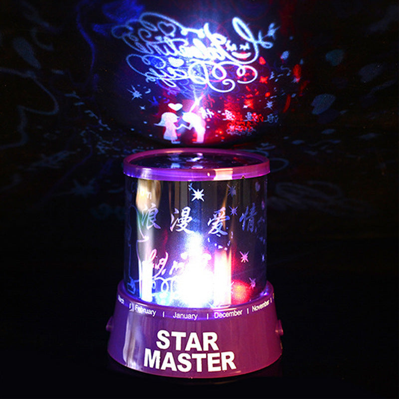 LED Galaxy Star Projector – Fantasy Night Light