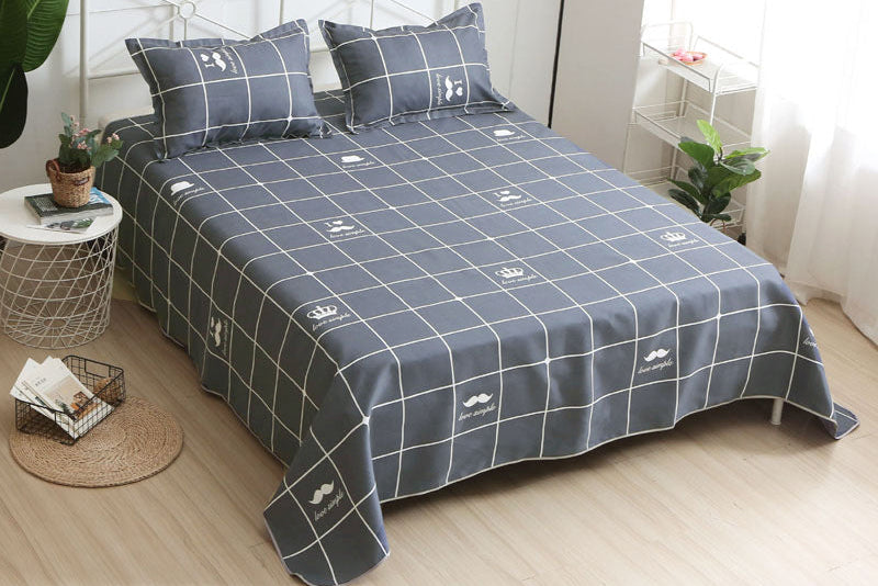 Soft Cartoon Bed Sheets – Single Piece Bedding for Kids, Teens & Dorm Rooms