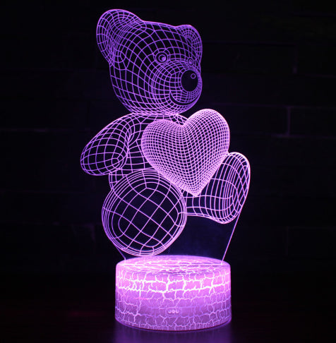 Best 3D LED Lamp – Acrylic Illusion Night Light for Room Decor
