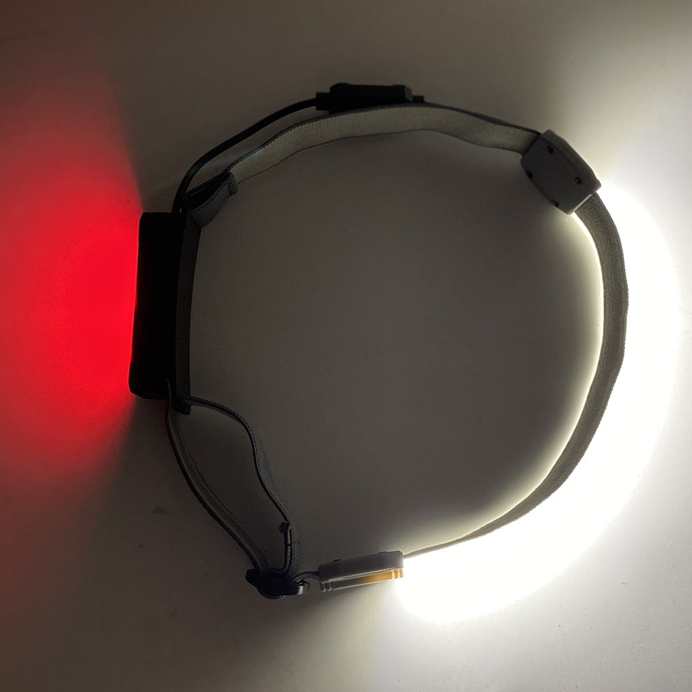 Portable COB Headlamp – 3 Mode LED Headlight for Outdoor, Hiking, & Safety