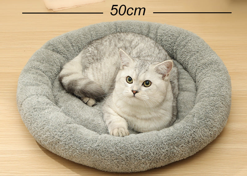 All-Season Warm Honey Pot Pet Nest – Cozy Anti-Anxiety Cat & Dog Bed House