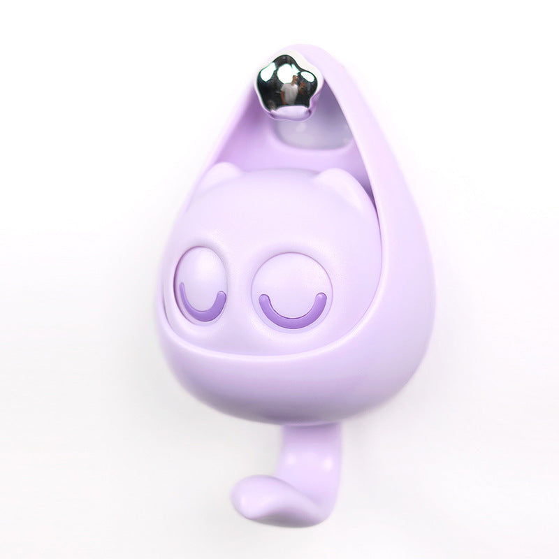 Playful Cat Coat Hook for Keys, Scarves, and Hats