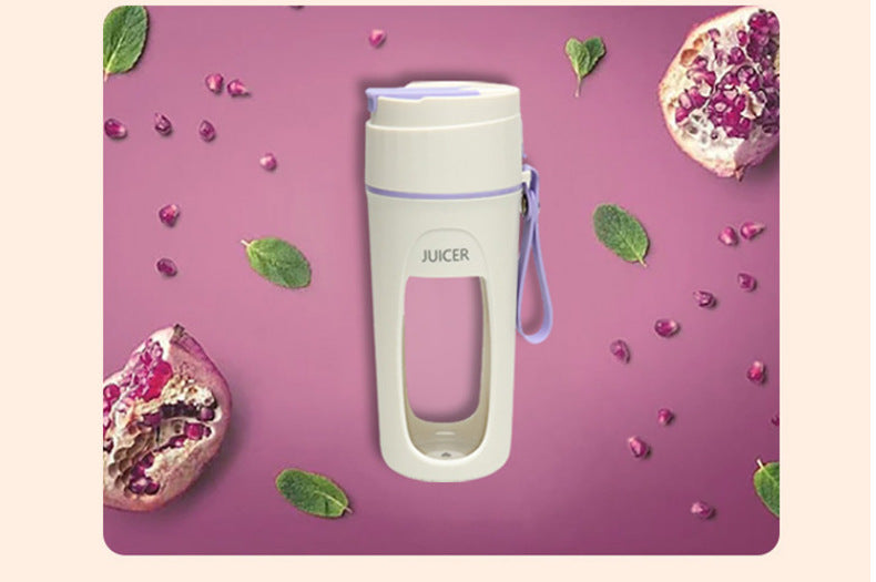 Portable Blender USB Rechargeable Juicer Cup – Mini Electric Smoothie Maker for Travel & Outdoor Use