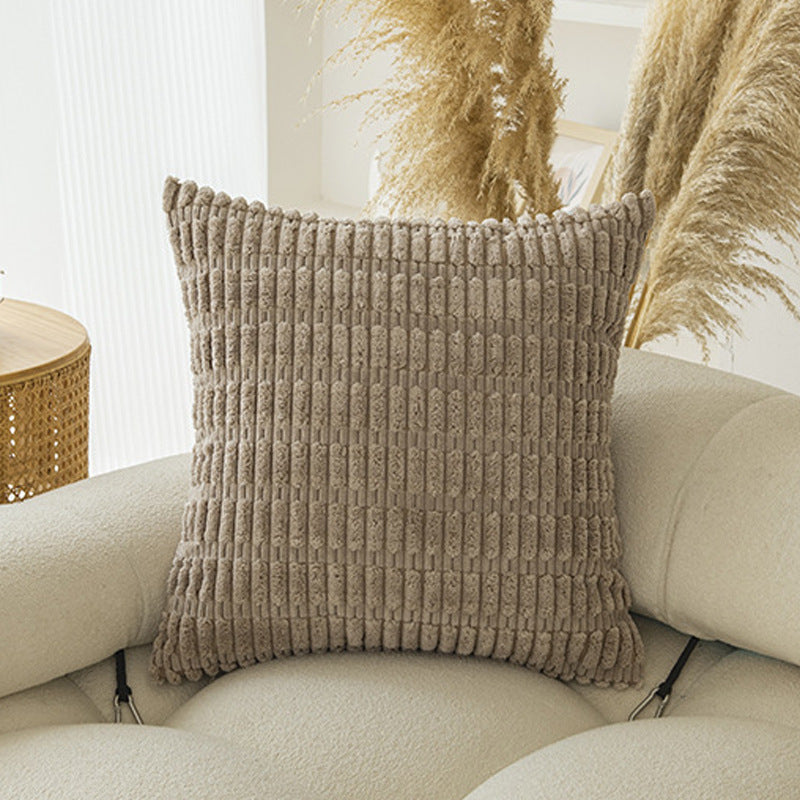 Throw Pillow Covers – Cozy Boho Stripes for Living Room, Couch & Bedroom