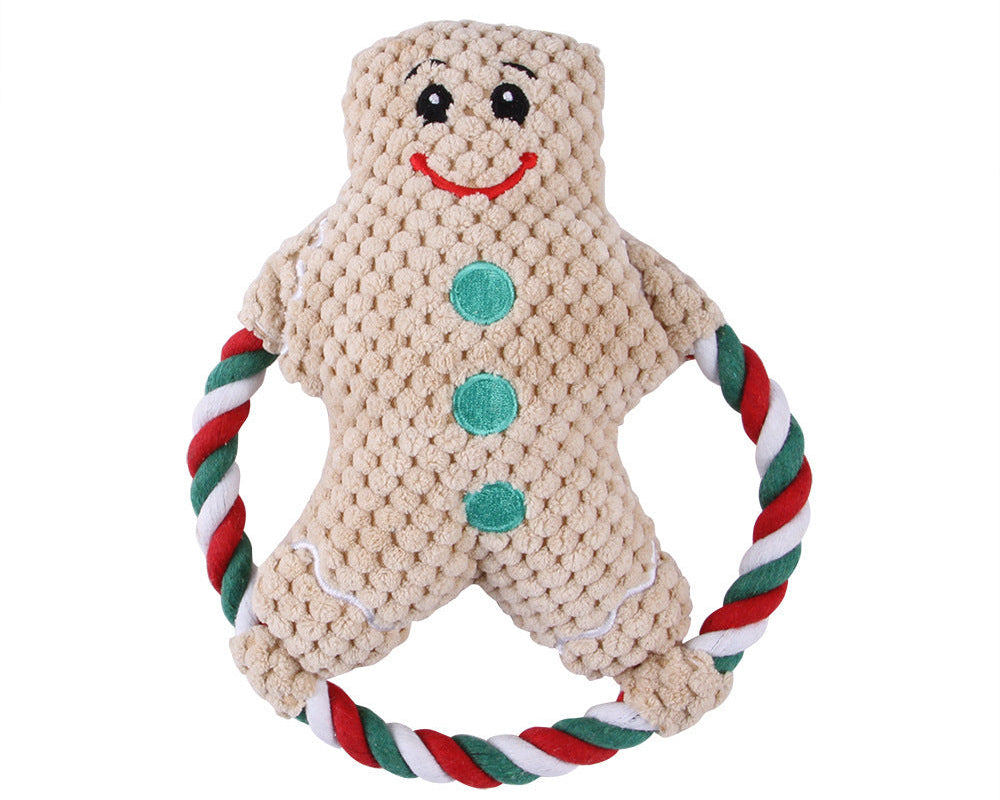 Christmas Plush Toys for Pets | Holiday Chew Toy for Dogs & Puppies