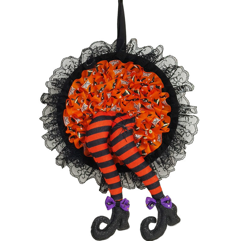 Horror Halloween Garland Decoration – Festive Home Decor for Party & Events