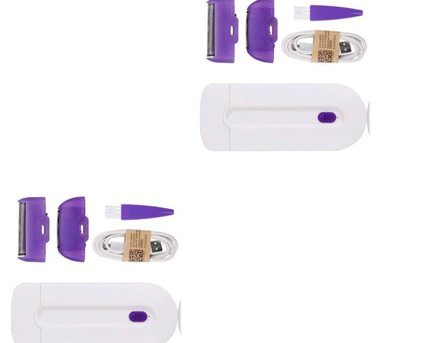 Portable Electric Hair Remover for Women | Painless Facial & Body Shaver Device