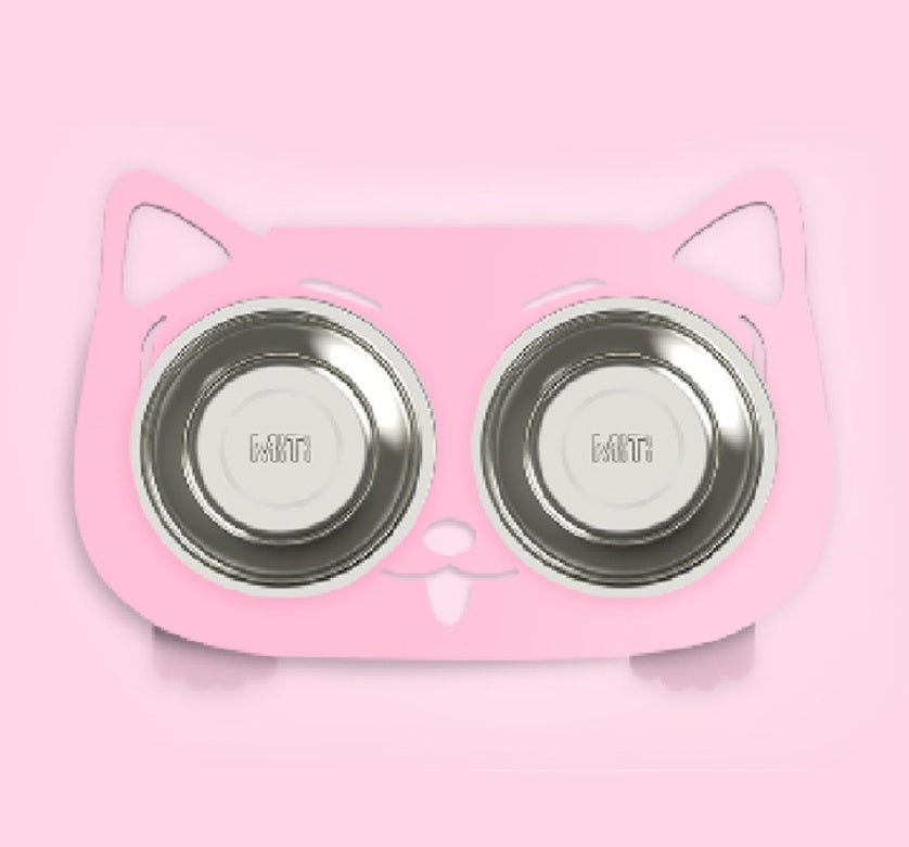 Anti-Spill Cat Dog Bowl – Stable Feeding Water Bowl for Pets at Home