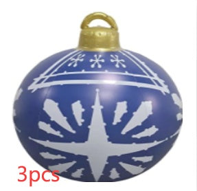 Large Christmas Decoration Balls for Festive Outdoor Displays