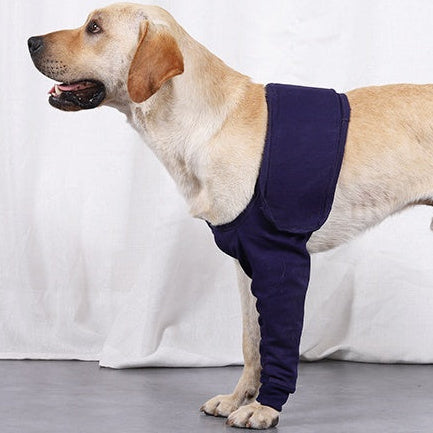 Pet Dog Anti Licking Sleeve Post Surgery Leg Cover Healing Protection Recovery Bandage