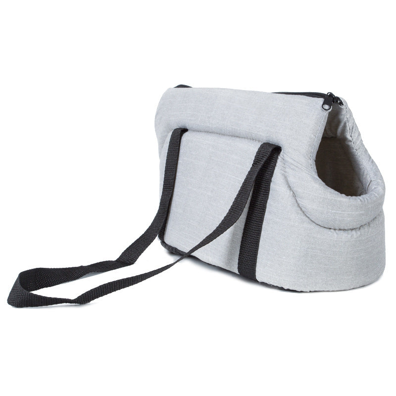 Lightweight Mesh Dog Carrier Bag – Portable Foldable Pet Travel Bag for Small Dogs Outdoor Adventures
