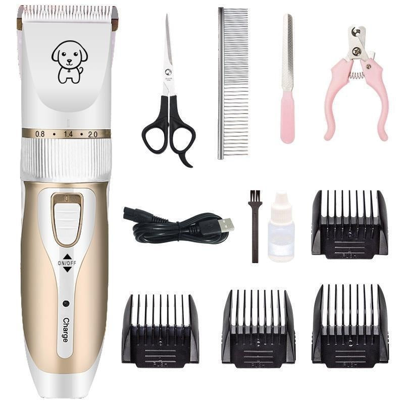 Quiet Pet Shaver Clippers – Electric Dog & Cat Grooming Hair Cutter