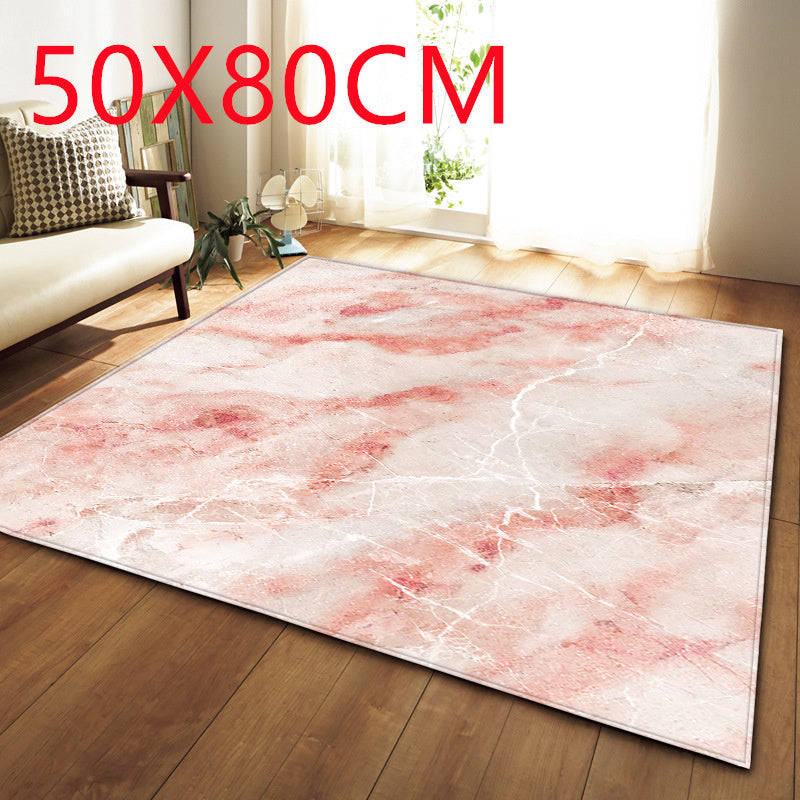 Marble Pattern Carpet Rug – Luxury Living Room & Bedroom Area Rug Home Decor