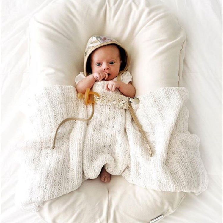 Cozy Baby Nest Bed for Newborn | Portable Infant Lounger & Travel Crib