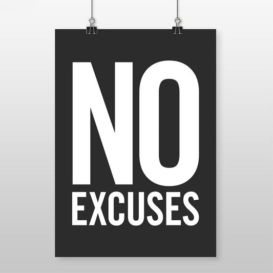 Home Gym Wall Decor Poster – Fitness Inspirational Quotes Art Print