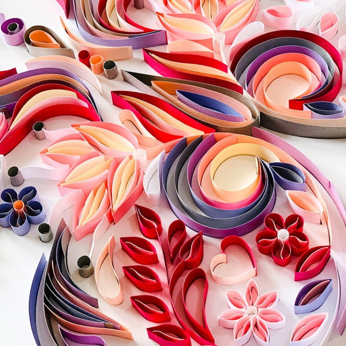 Beginner-Friendly Butterfly Quilling Kit – 20 Inch DIY Paper Craft Art Set
