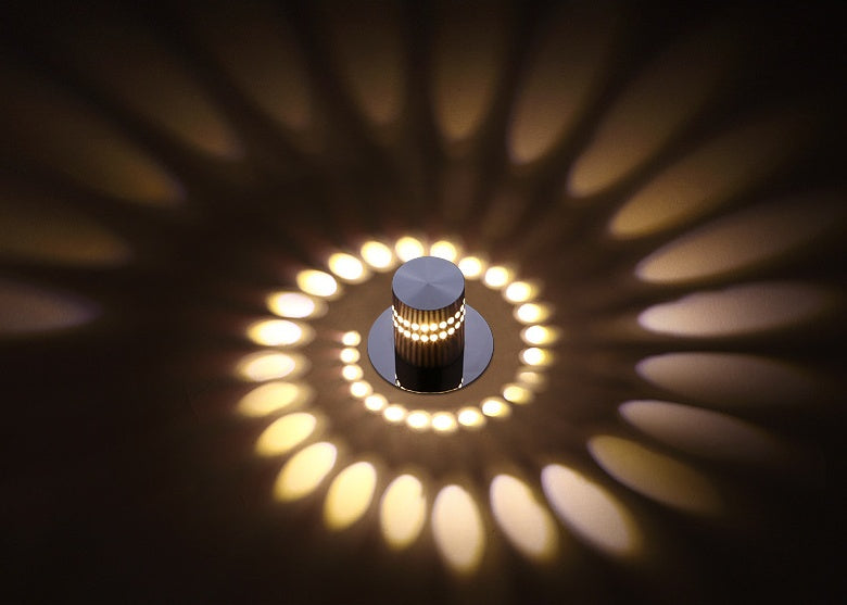Modern LED Wall Light – Spiral Wall Lamp for Living Room Decor