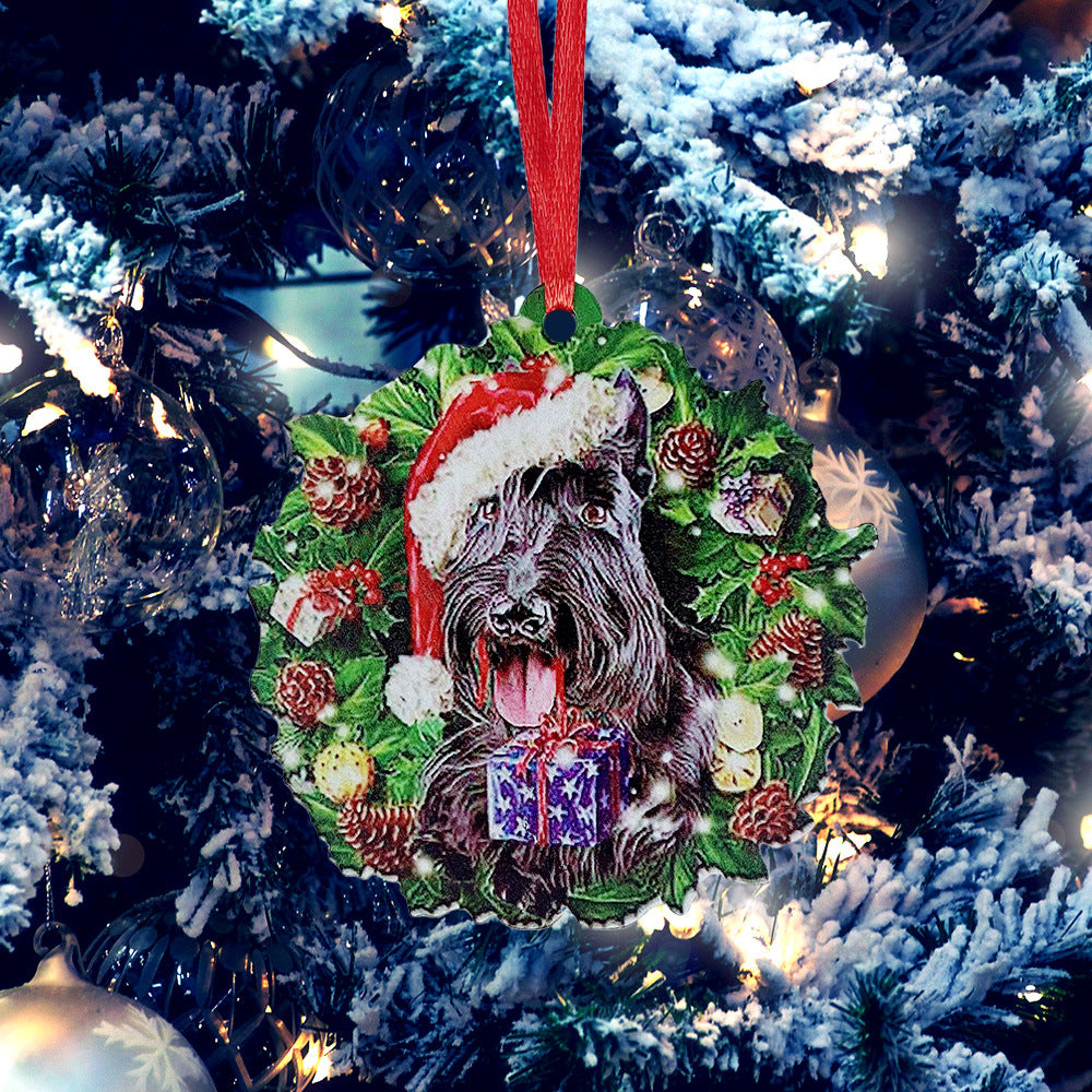 Custom Christmas Tree Ornament Personalized Family Name Hanging Decor
