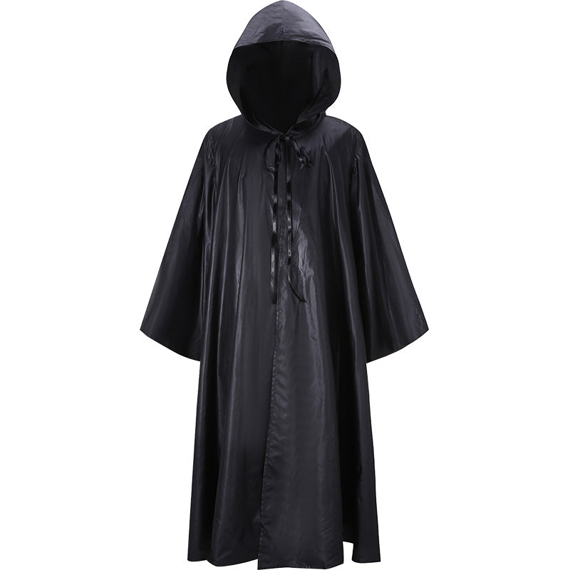 Black Cloak Robe Halloween Costume