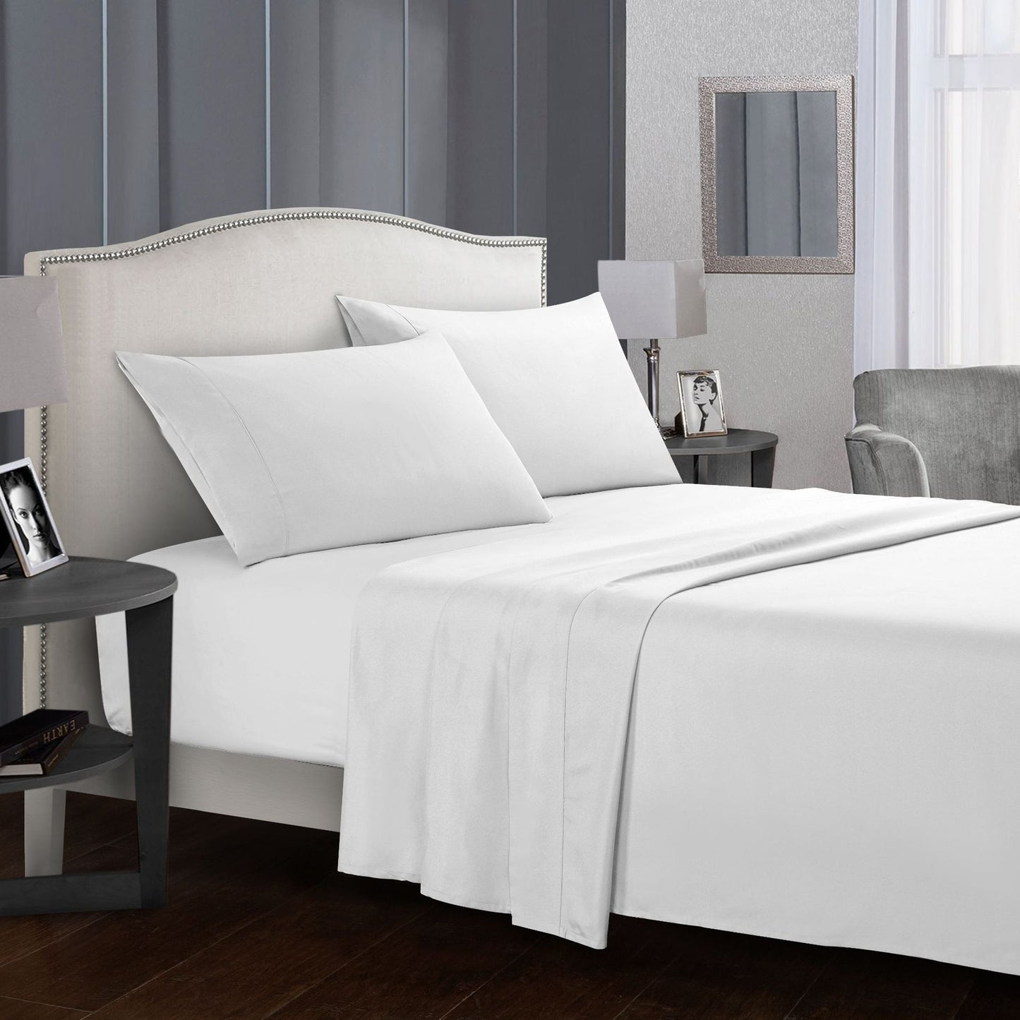 Soft 4-Piece Bedding Set – Comfortable Bed Sheets for Cozy & Relaxing Sleep
