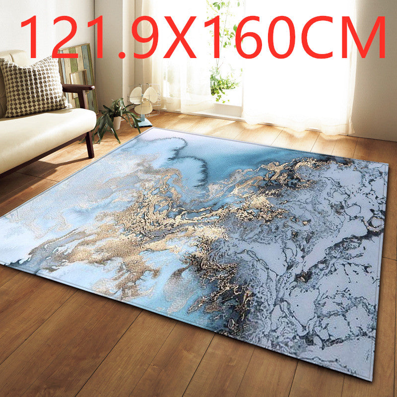 Marble Pattern Carpet Rug – Luxury Living Room & Bedroom Area Rug Home Decor