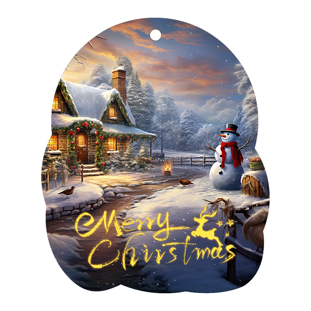 Christmas Hanging Car Ornament – Holiday Decor Pendant for Car & Home