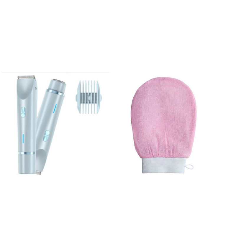Women’s Electric Bikini Trimmer 2-in-1 Hair Remover – Painless Wet & Dry Pubic Hair Shaver for Sensitive Skin