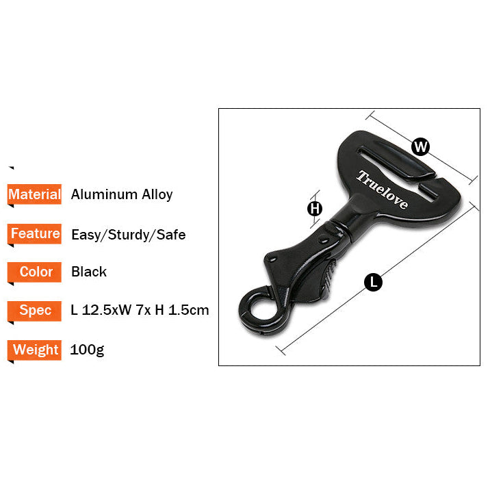 Pet Car Safety Belt Harness – Dog Cat Travel Buckle Clip Holder