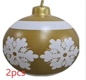 Large Christmas Decoration Balls for Festive Outdoor Displays