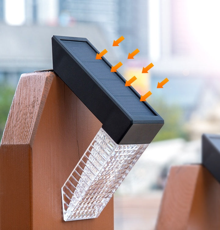 Solar Step Lights Outdoor – Waterproof LED Stair Lights for Deck, Fence & Garden