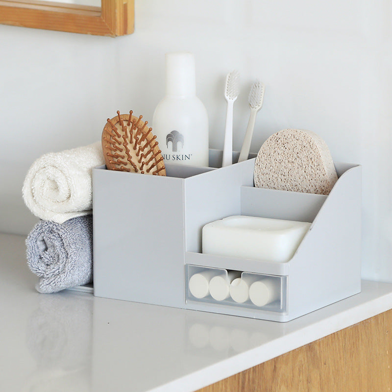 Desktop Desk Storage Organizer Box – Office Folder Holder for Files & Stationery Organizer