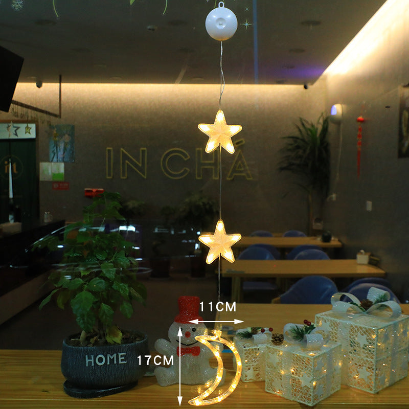 3pc LED Star Ornaments for Magical Christmas Glow