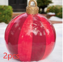 Large Christmas Decoration Balls for Festive Outdoor Displays