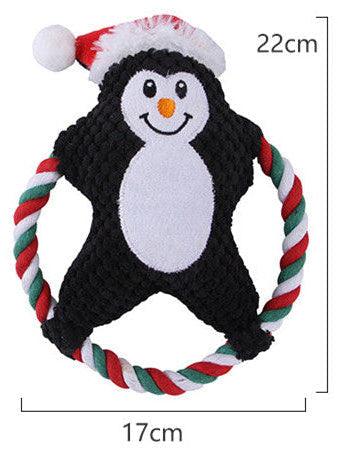 Christmas Plush Toys for Pets | Holiday Chew Toy for Dogs & Puppies