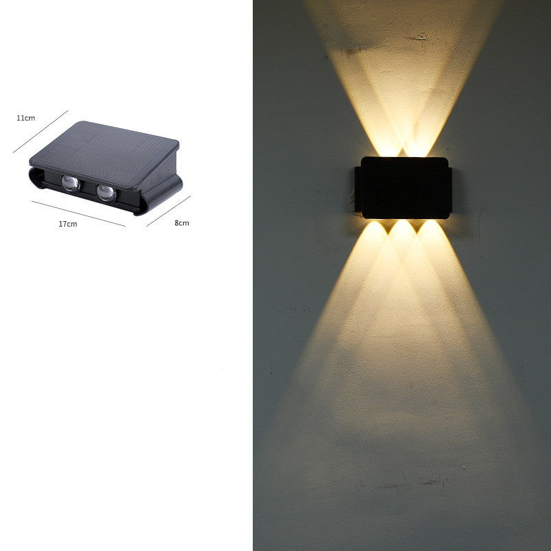 Solar Corridor Wall Light – Waterproof Outdoor LED Lamp