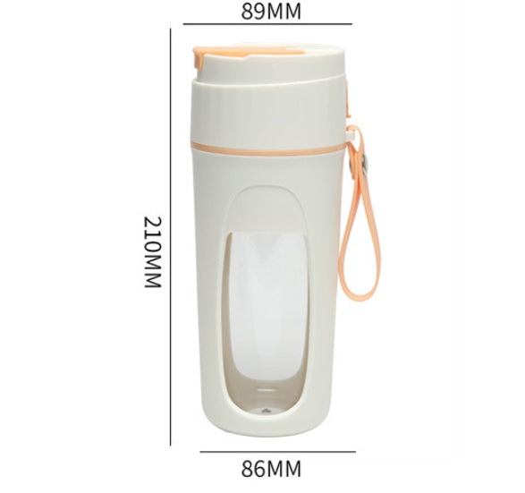 Portable Blender USB Rechargeable Juicer Cup – Mini Electric Smoothie Maker for Travel & Outdoor Use