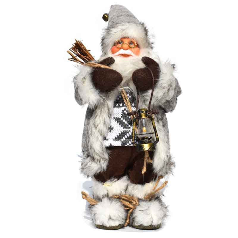 Christmas Doll Ornament – Navidad Noel Decor, Cute Holiday Figurine